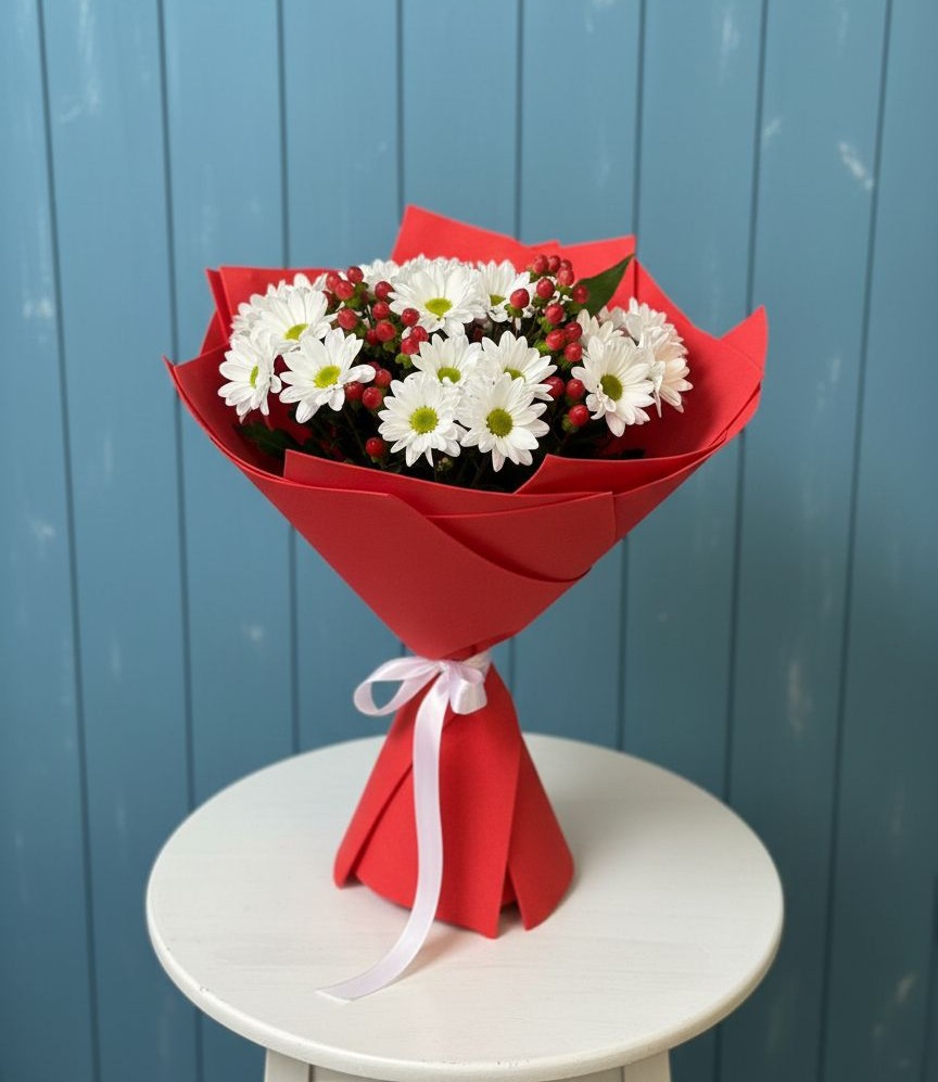 Букет цветов из: Хризантемы в Шипицыно