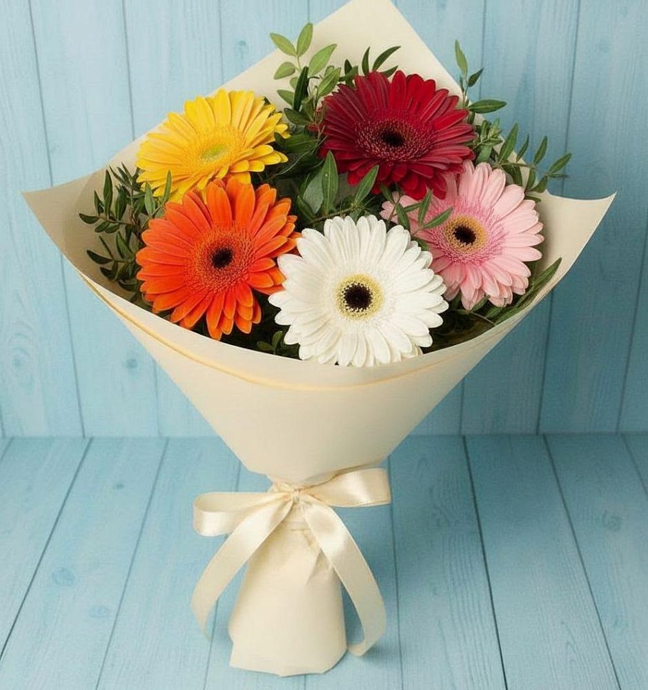 Букет цветов из: Герберы в Шипицыно