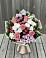 Букет цветов из: Альстромерии, Гвоздики, Розы и Хризантемы в Шипицыно