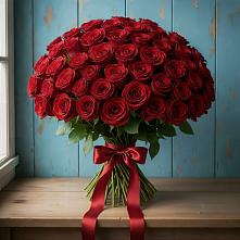 Букет Красные розы Блэк Меджик в Шипицыно