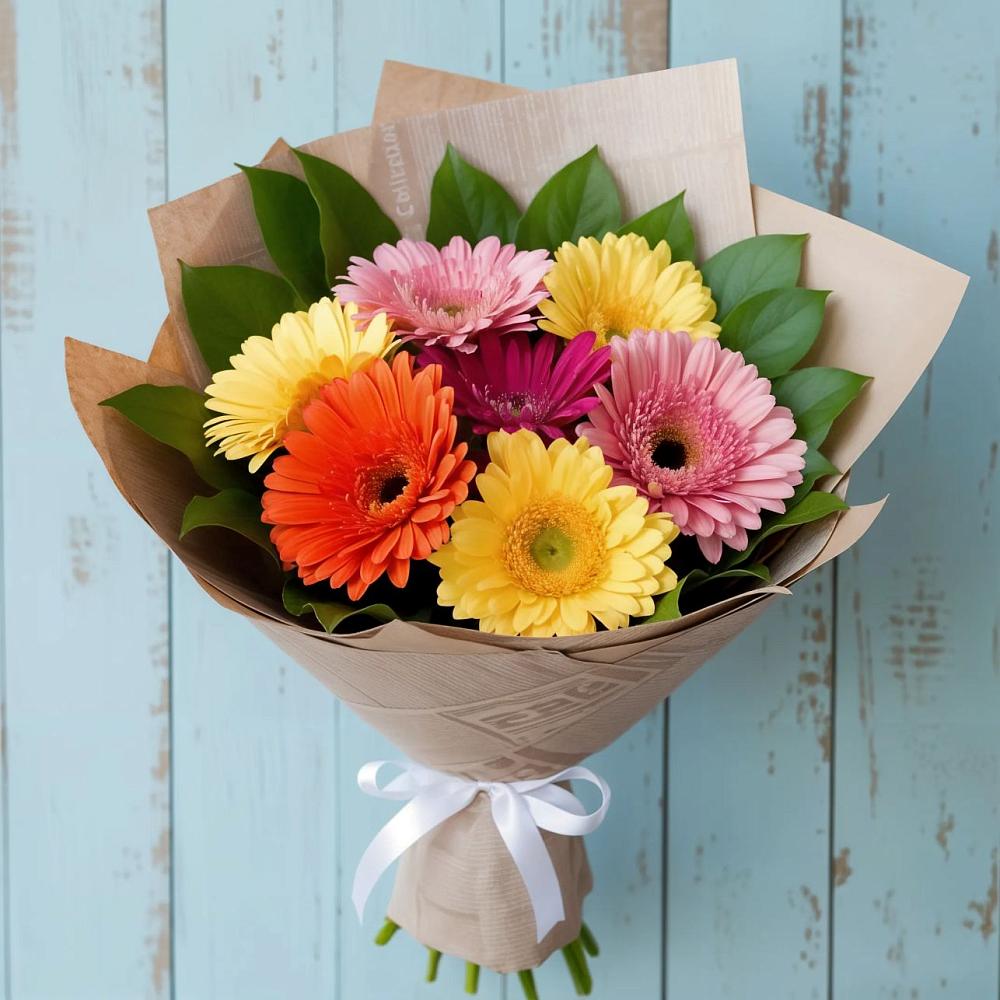 Букет цветов из: Герберы в Шипицыно