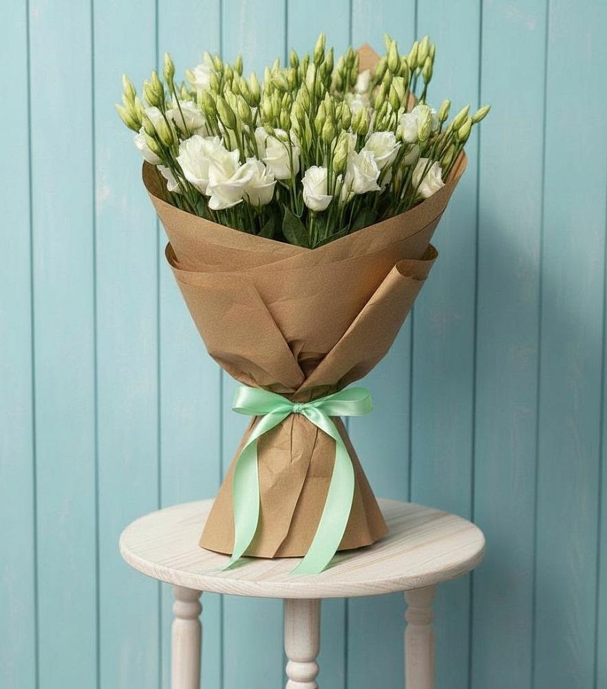 Букет цветов из: Лизиантусы в Шипицыно