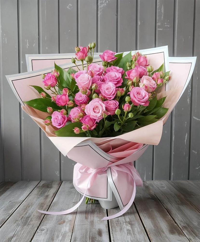 Букет Розовый кустик в Шипицыно