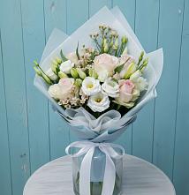 Букет цветов из:  Розы и Лизиантусы в Шипицыно