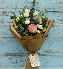 Букет цветов из:  Розы и Лизиантусы в Шипицыно